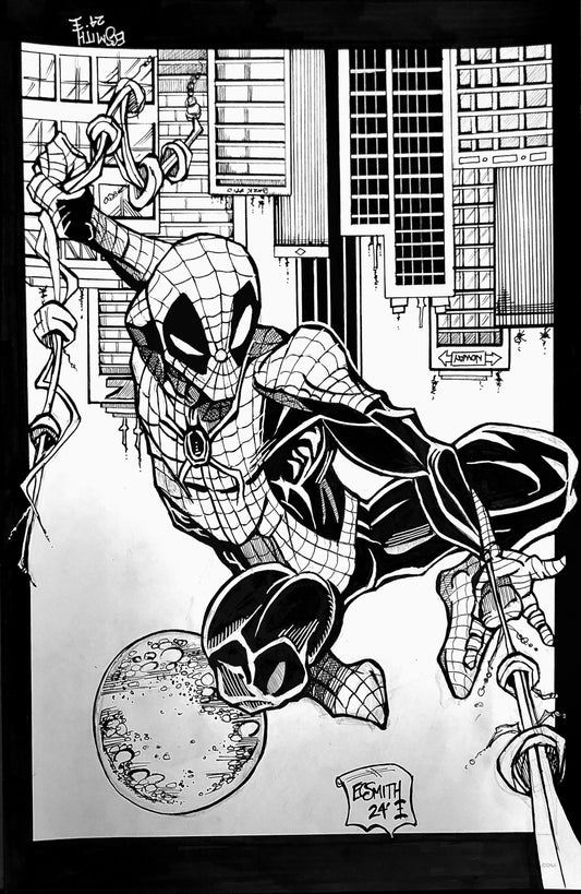 Spiderman Upside Down