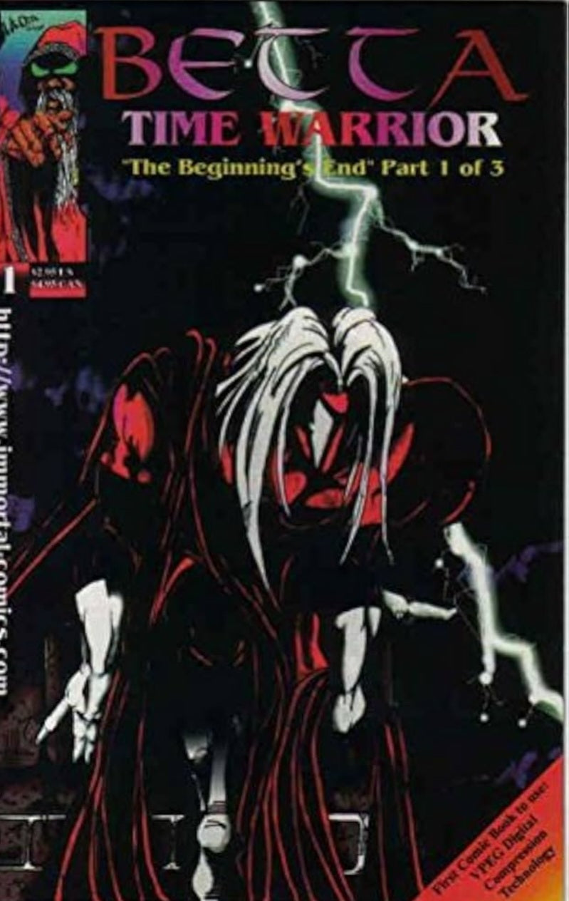 Autographed Issue of Betta Time Warrior #1 & Sexx Wars #1