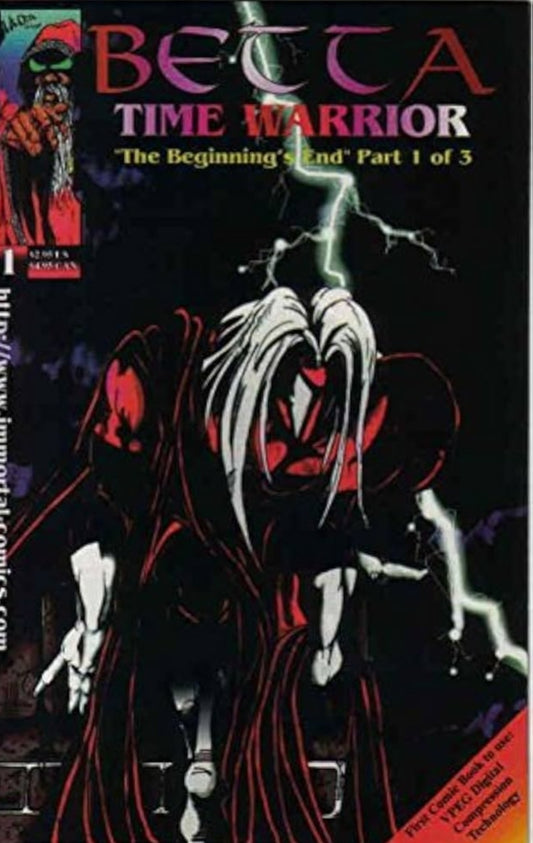 Autographed Issue of Betta Time Warrior #1 & Sexx Wars #1