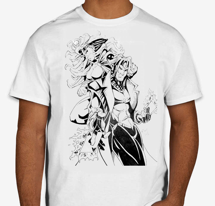 Gambit & Rogue Sexy T-shirt