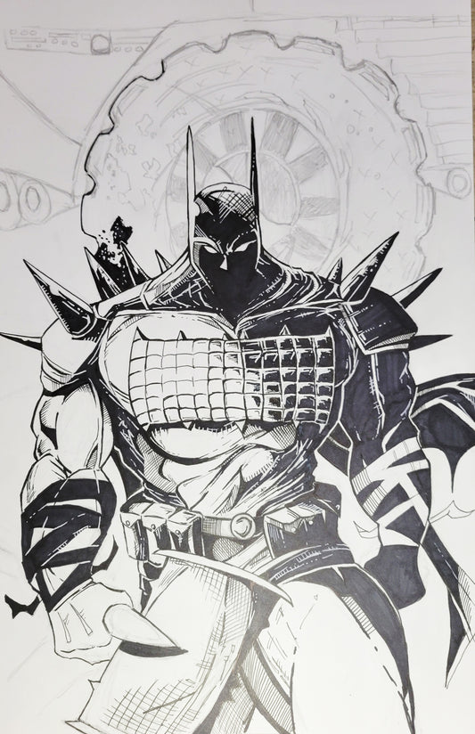 Absolute Batman and Batmobile