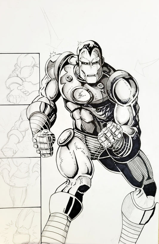 Iron Man - Bob Layton & John Romita Jr. Cover