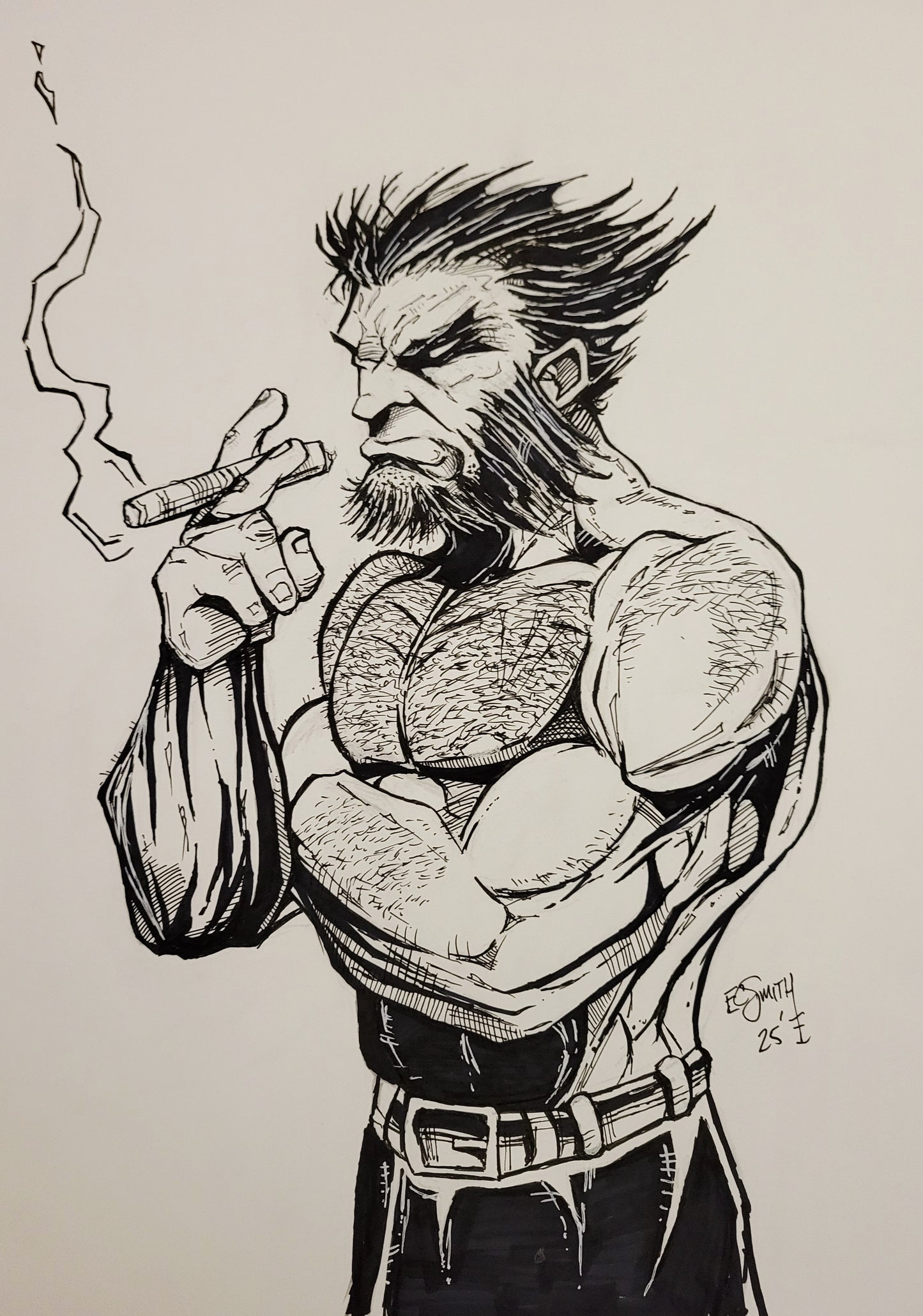 Logan on a Break - 11 x 17