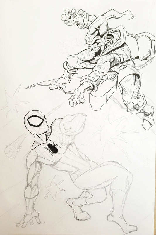 Spiderman vs Green Goblin - Unfinished
