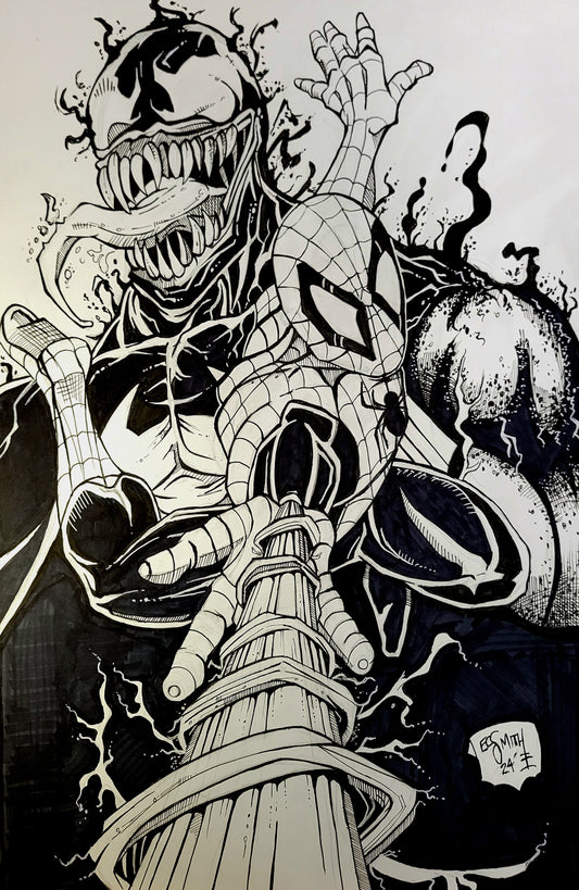 Spiderman and Venom