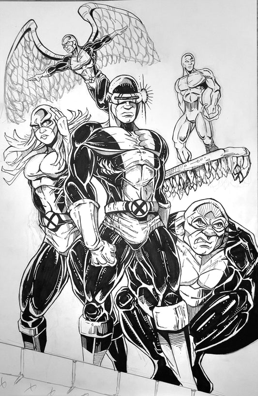 X-Men OG 1965 Jack Kirby Recreation