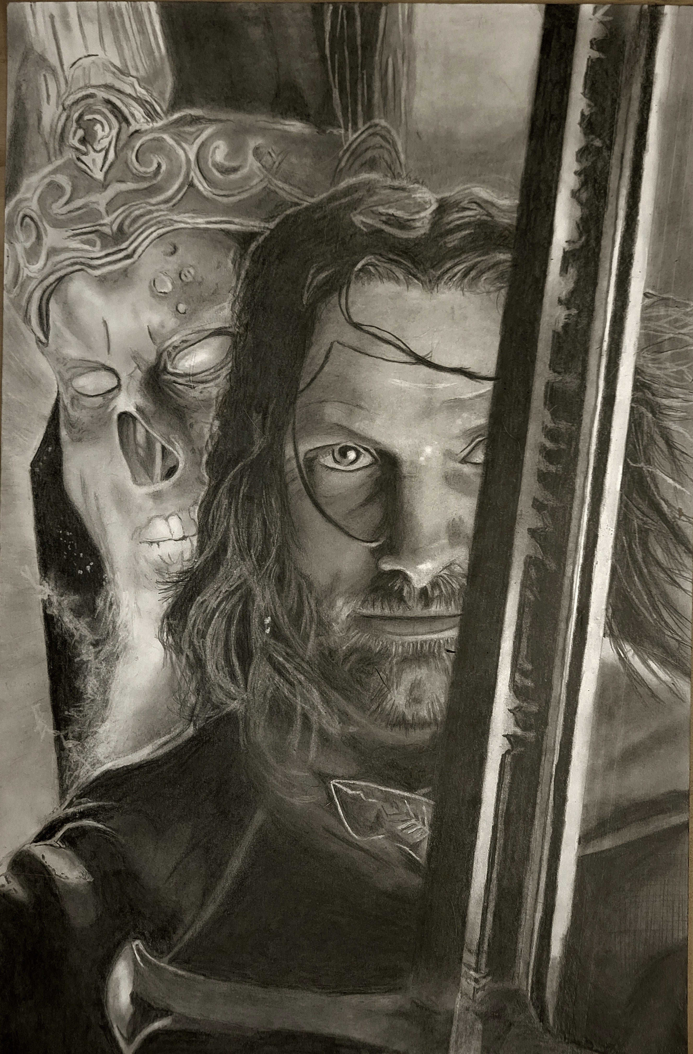 Aragorn and Dead King