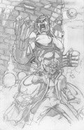Hulk Original Pencil Art Piece