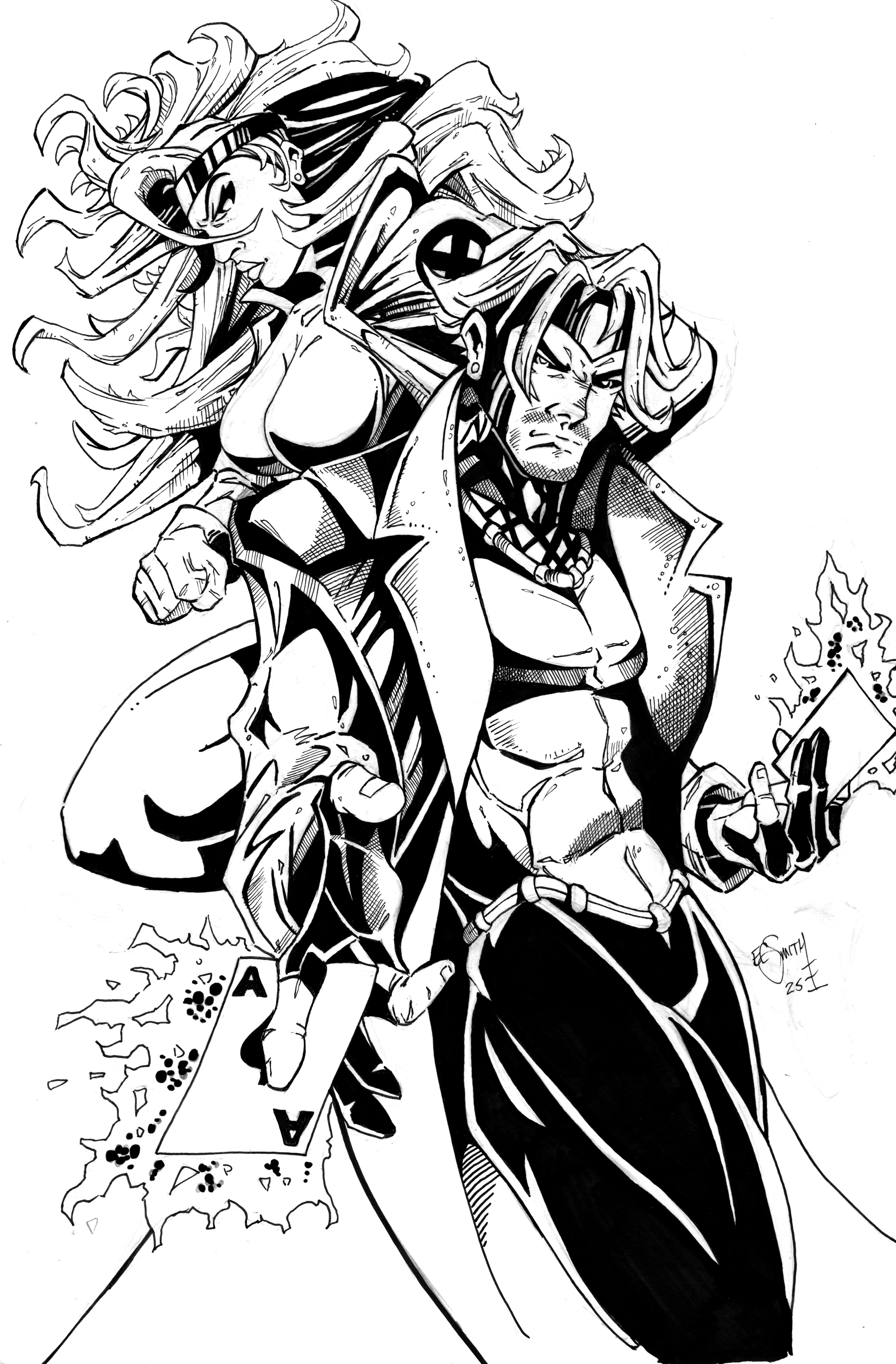 Double Trouble Print