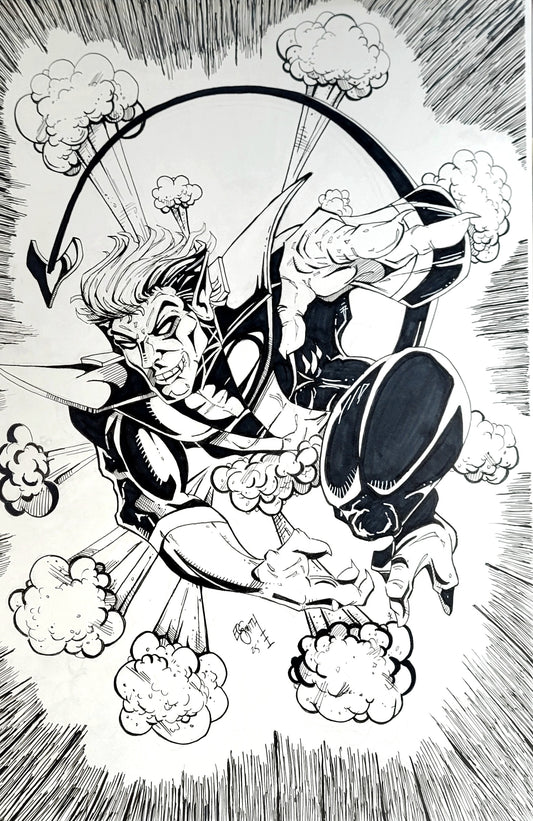 Nightcrawler on Spawn #1 Cover