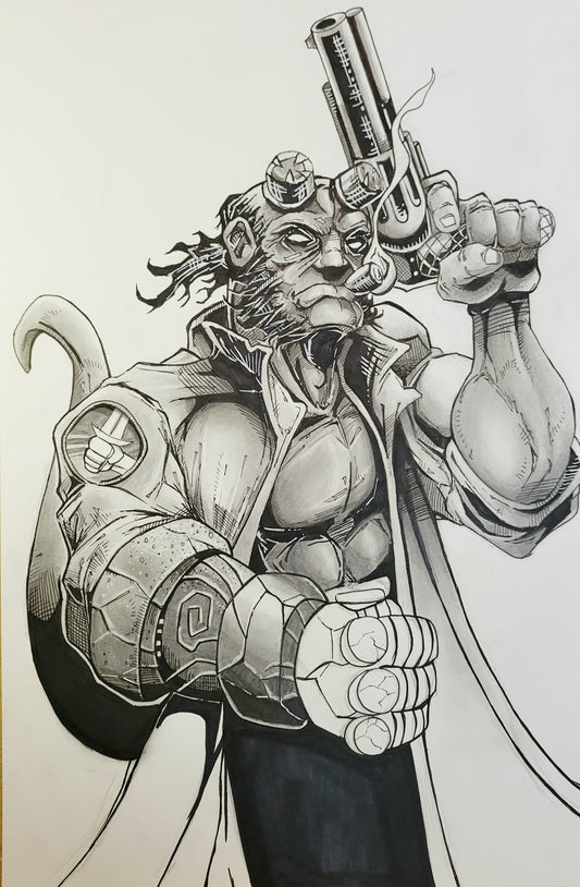 Hellboy - Stylized