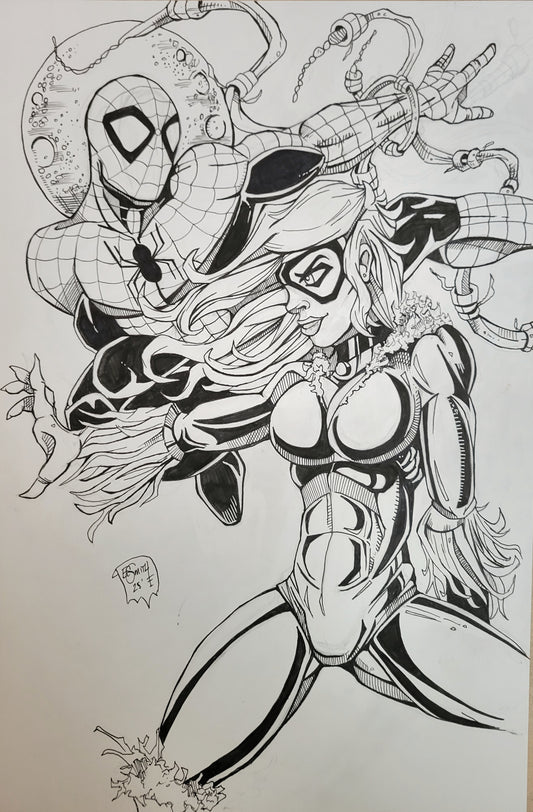 Spiderman and Black Cat